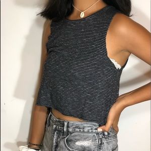 Old Navy black modern relaxed tank